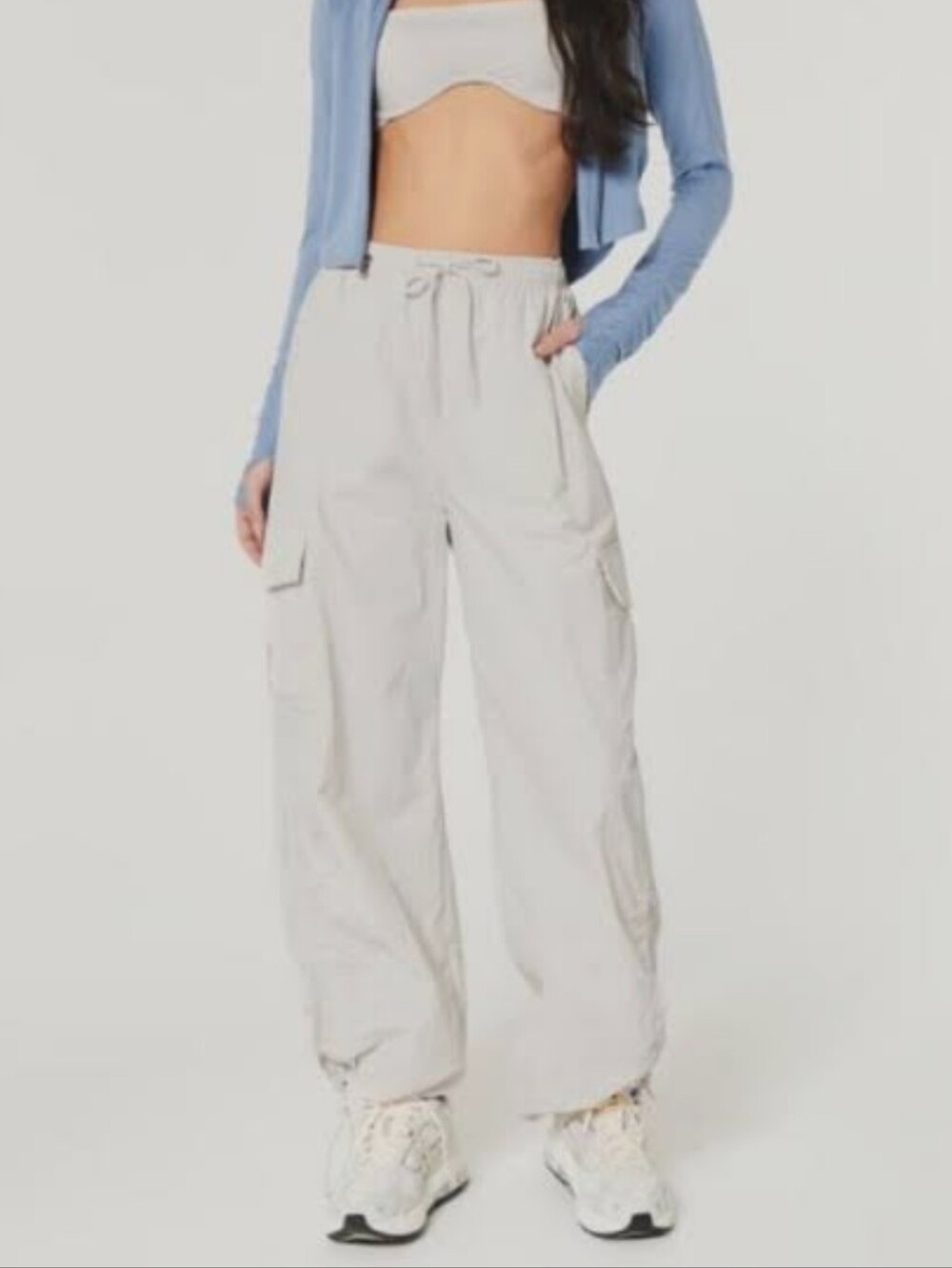 Gilly Hicks Active Cargo Pants Stone XXL XXLarge
